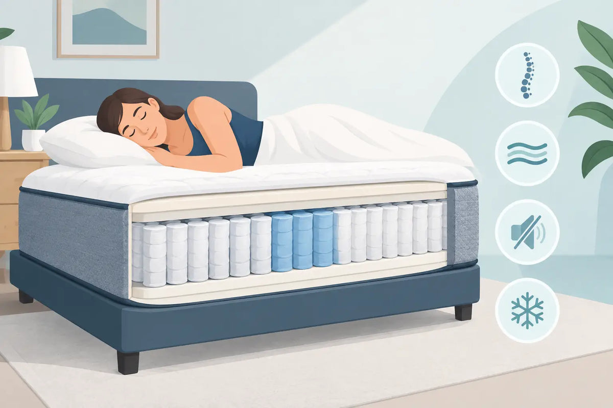 Pocket Sprung Mattress Benefits Explained