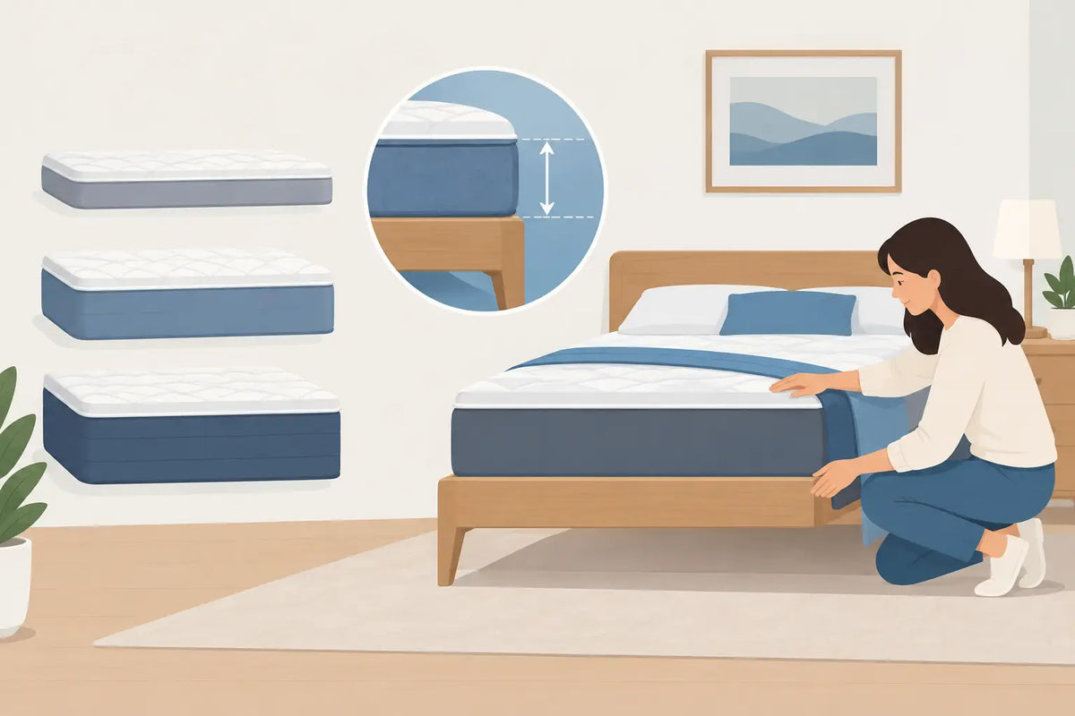 How to Choose Mattress Depth for Your Bed Frame
