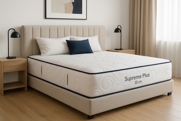 Supreme Memory Mattress in a bedroom