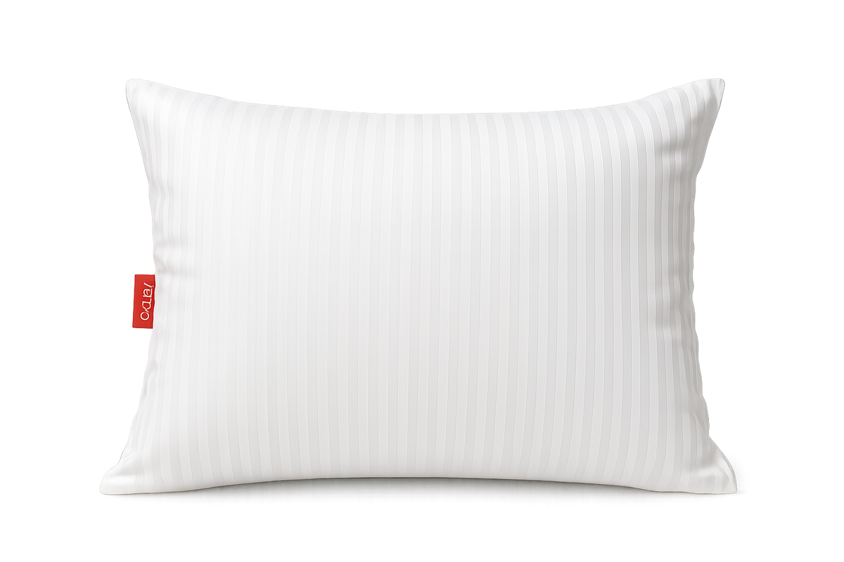 Microfibre Bedding Set, Imperial White Stripes, detail 2