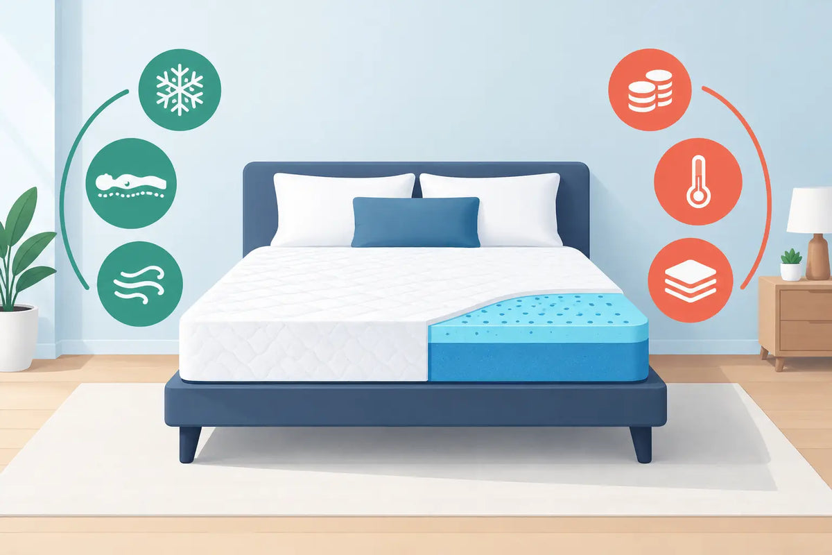 Gel Foam Mattress Pros and Cons Explained