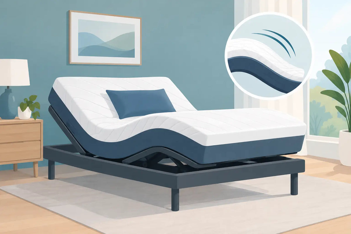 Best Mattresses for Adjustable Beds That Bend Well