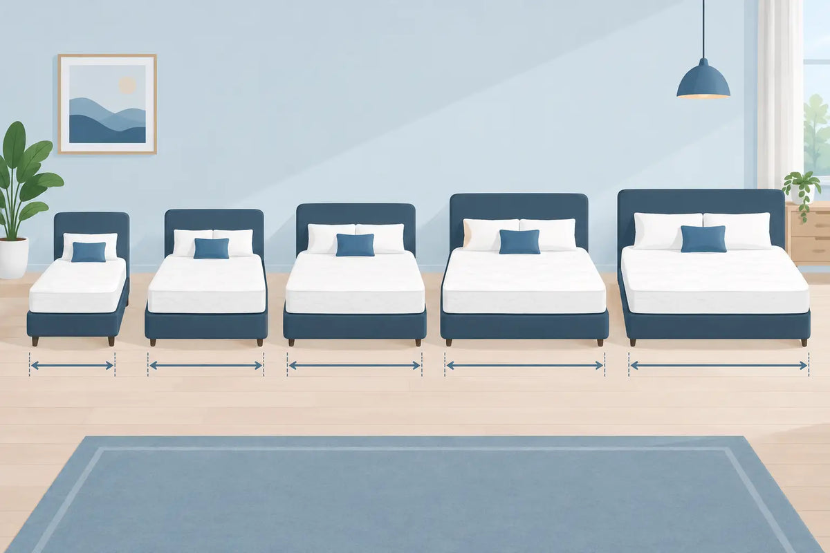 UK Mattress Sizes in Centimetres Explained