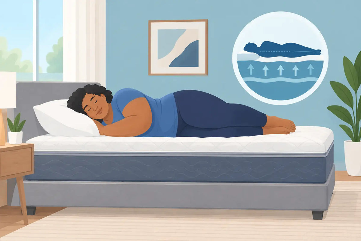 Heavier Body Mattress Support Guide for Better Sleep