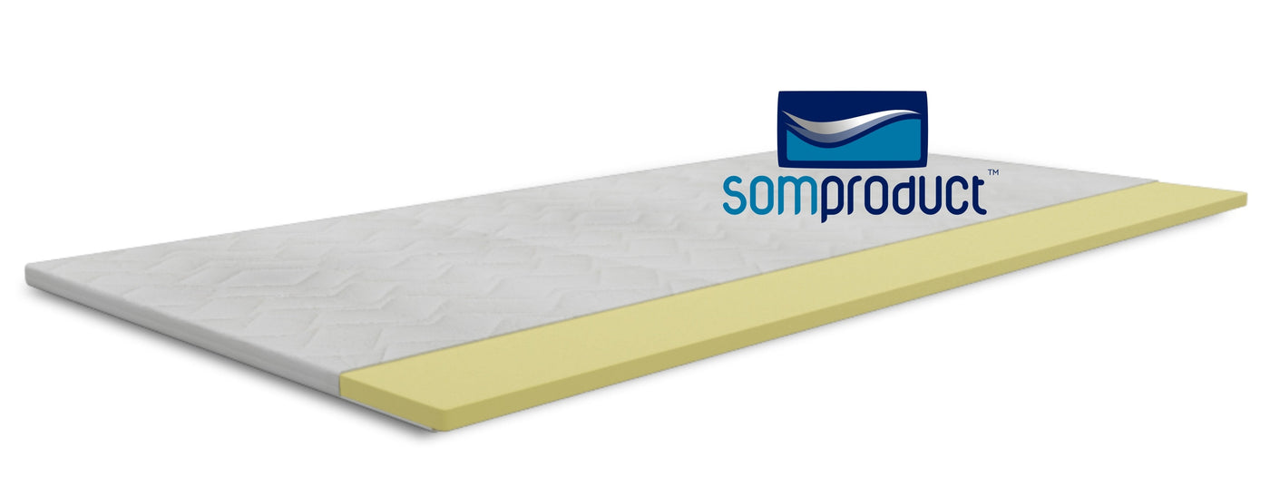 Memory Foam Mattress Topper, 4 cm, detail 1